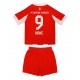 Maillot de foot Bayern Munich Harry Kane #9 Domicile vêtements enfant 2025-26 Manches Courtes (+ pantalon court)